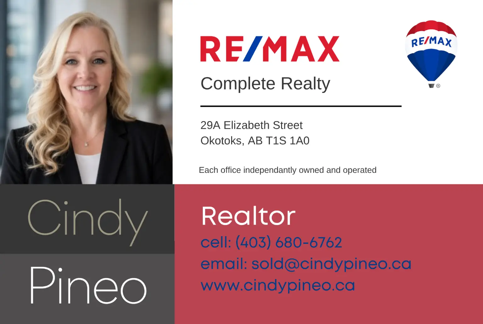 Cindy Pineo RE MAX Complete Realty