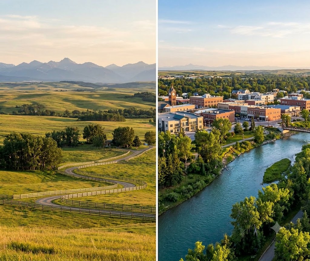 Okotoks downtown or pathway system shot daytime family friendly feel - Cindy Pineo | REALTOR® - Cindy Pineo | REALTOR® Okotoks downtown or pathway system shot daytime family friendly feel
